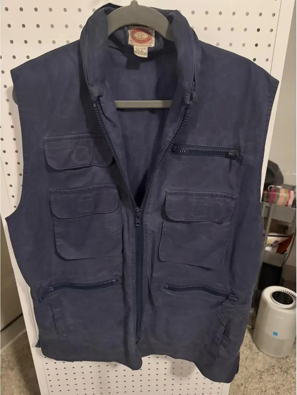 Vintage Banana Republic Safari Utility Vest | Size L | 100% Cotton